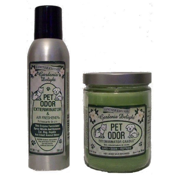 Pet Odor Exterminator Combonation Package - Gardenia Delight (Limited Edition)